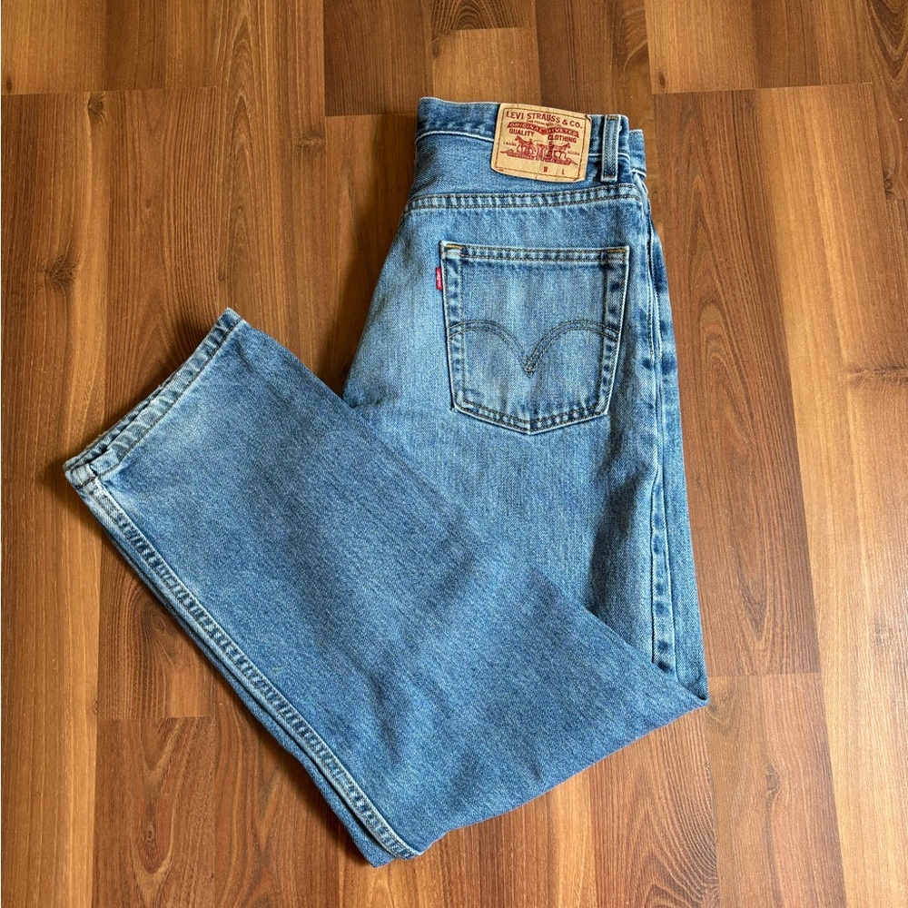 Levi's Blue Straight Leg Women's Jeans